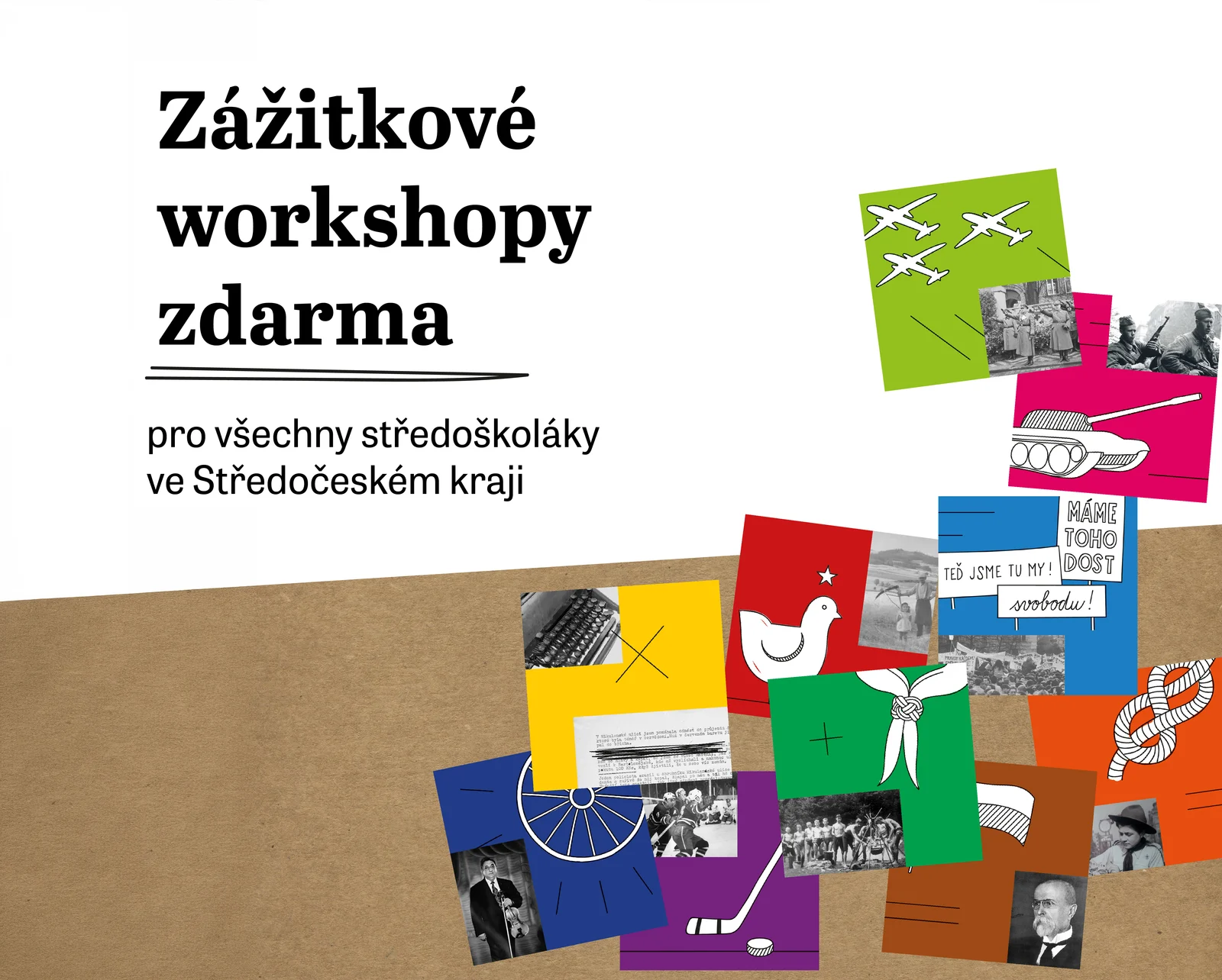 Máte v rozvrhu půlden? Workshop Paměti národa tentokrát platí Středočeský kraj