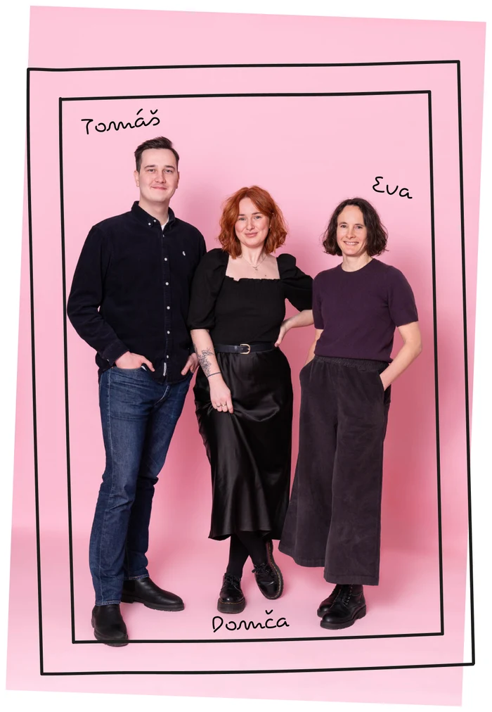 Tomáš Spáčil, Dominika Kopčiková a Eva Mikulášková